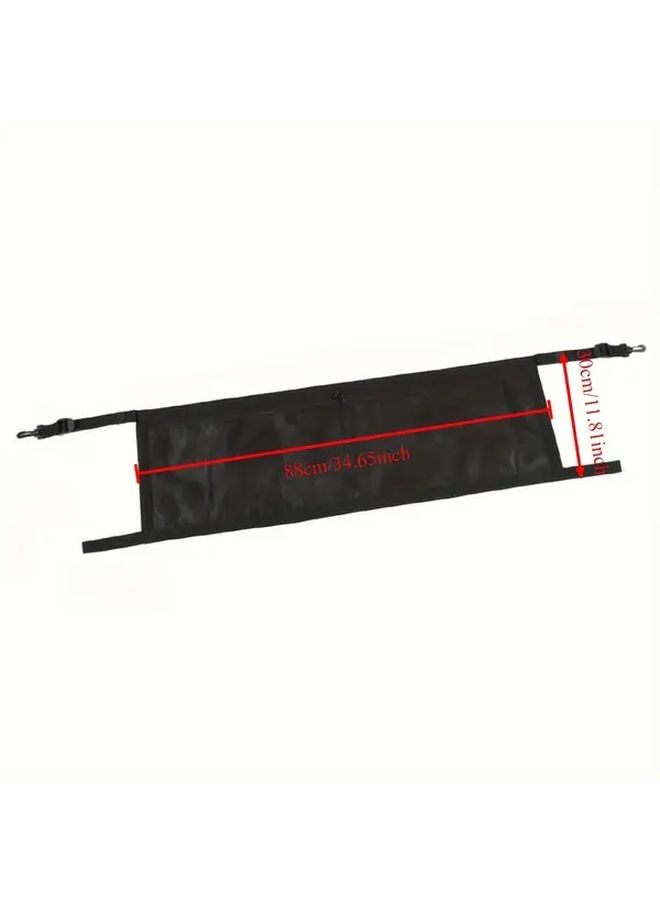 Heavy Duty Adjustable Trunk Cargo Net Strap System For Suzuki Jimny JB64 JB74 2019 2025 Black - Image 2
